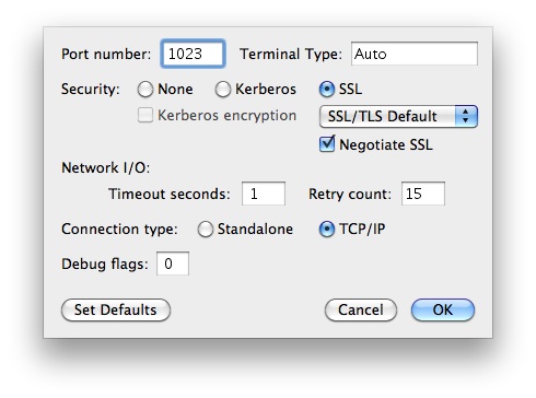 screenshot of Mac fields to load SnowLeopard