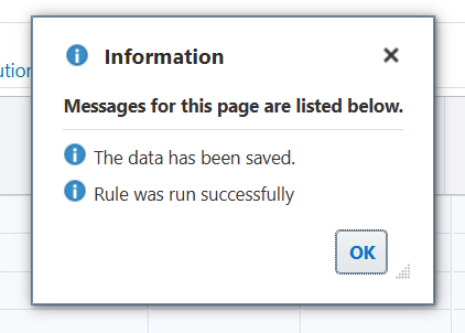 Task 3.1 Success Pop-Up